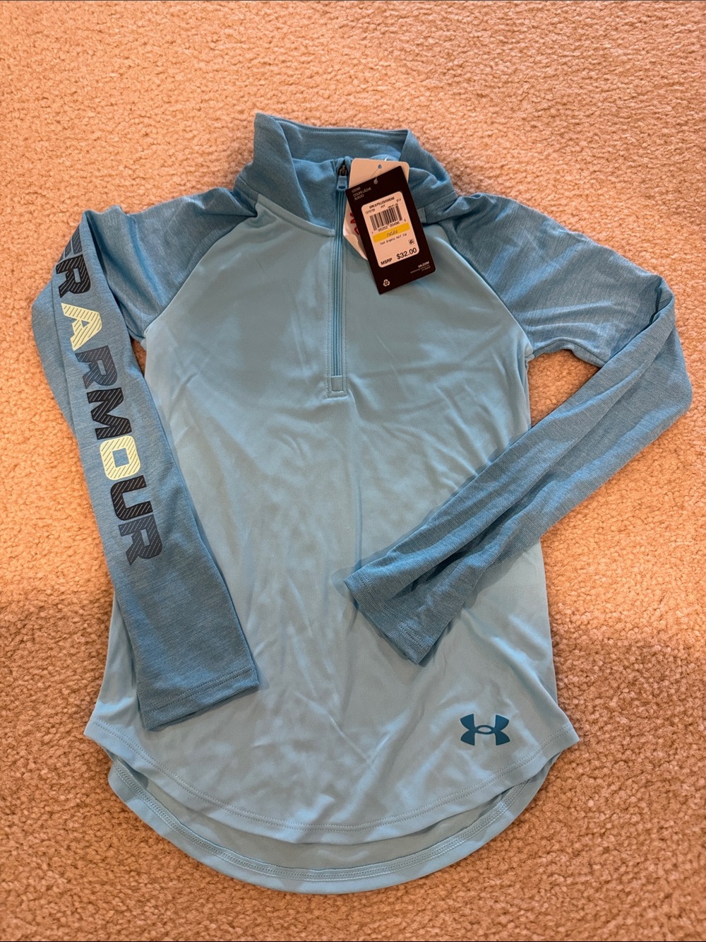 Under Armour zip top